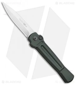 AKC X-treme Ace Automatic Knife Green (3.6" Satin)