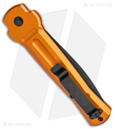 AKC X-treme Ace Automatic Knife Orange Aluminum (3.6" Two Tone) - Image 3