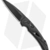 Bear OPS Bold Action XVI Automatic Knife Black Aluminum (2.8" Black)