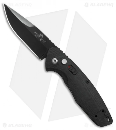 Bear OPS Bold Action X Automatic Knife Black G-10 (2.6" Black)