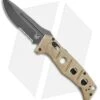 Benchmade Adamas Automatic Knife Desert Tan G-10 (3.8" Gray Serr) 2750SGY-3
