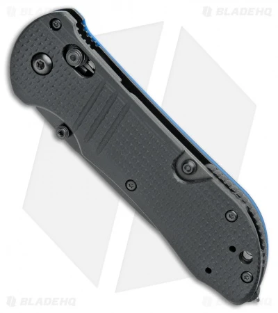 Benchmade 917SBK-1901 Triage Axis Lock Knife Black G-10 (3.4" Black Serr) - Image 3