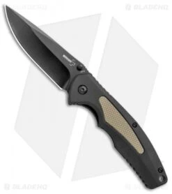Boker Plus Gemini NGA Spring Assisted Knife Black/Coyote (3.5" Black) 01BO505