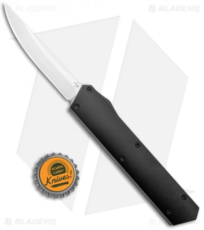 Boker USA Kwaiken OTF Automatic Knife Black Aluminum (3.375" Satin) 06EX551 - Image 4