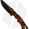 Brian Tighe & Friends Large Tighe Fighter Automatic Knife Orange/Black G-10