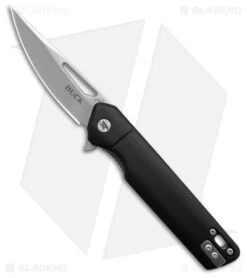 Buck Knives Buck 239 Infusion Liner Lock Knife Black Aluminum (3.25" Satin) 0239BKS1