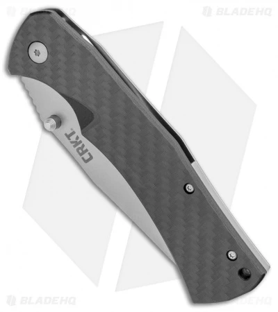 CRKT Xan Spring Assisted Knife Carbon Fiber/G-10 (3.66" Bead Blast) 2085 - Image 2