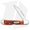 Case Knives Copperlock 3.625" Knife Pocket Worn Harvest Orange Bone (61549L SS)