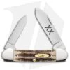 Case Cutlery Canoe Pocket Knife 3.625" Vintage Bone (62131 SS) 25962