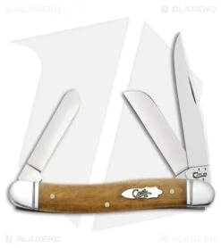 Case Medium Stockman Knife 3.625" Smooth Antique Bone (6318 SS) 58185