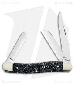 Case Cutlery SparXXâ¢ Silver Stardust KiriniteÂ® Smooth Medium Stockman (10318 SS)