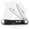 Case Trapper Pocket Knife 4.125" Black Jigged Buffalo Horn (BH254 SS) 65010