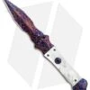 Cory Vallotton Custom Mini Eos Automatic Mother Of Pearl (3.25" Damascus)