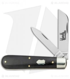 GEC Tidoute Angus Jack Pocket Knife Well Done Macassar Ebony 863221