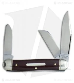 GEC #66 Northfield UN-X-LD Calf Roper Pocket Knife 3.3" Gabon Ebony 661317