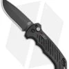 Gerber Auto 06 Automatic Knife Black Aluminum (3.6" Black)
