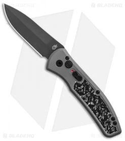 Gerber Empower Automatic Knife Gray/Black Armor Grip (3.25" Black) 30-001325N
