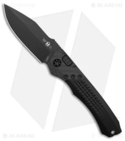 Heretic Knives Wraith Auto Knife Black/Carbon Fiber (3.75" Black)