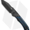 Heretic Knives Wraith Auto Knife Breakthrough Blue (3.75" Battleworn Black)