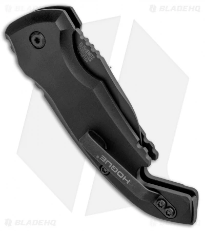 Hogue Knives CA Legal A01 Microswitch Wharncliffe Automatic Knife (1.8" Black) - Image 3