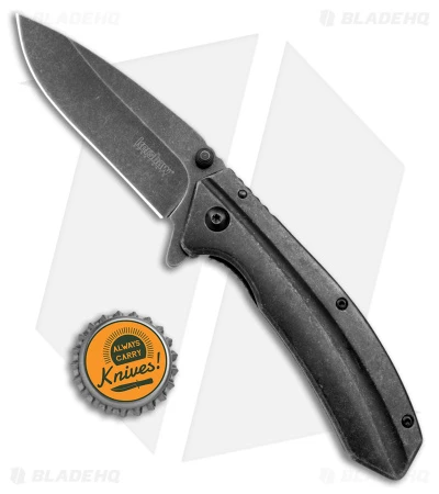 Kershaw Filter Frame Lock Knife Stainless Steel (3.25" BlackWash) 1306BW - Image 4
