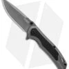 Kershaw Fringe A/O Frame Lock Knife Gray SS/Carbon Fiber (3" Gray) 8310