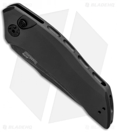 Kershaw Launch 1 Automatic Knife Gray Aluminum (3.4" Blackwash) 7100GRYBW - Image 2