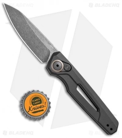 Kershaw Launch 11 Automatic Knife Black Aluminum (2.75" Blackwash) 7550 - Image 4
