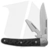 LionSteel Jack Slip Joint Knife Two Function Carbon Fiber (3" Satin M390)