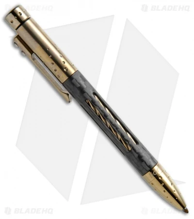 Lionsteel Nyala Titanium/Carbon Fiber Pen (Bronze Shine) NY-FC-BRS - Image 2