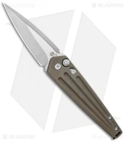 Medford Nosferatu Automatic Knife Bronze Titanium (3.5" Satin)