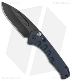 Medford + Blade HQ Praetorian Swift Auto Blue Aluminum Drop Point (3.3" PVD)