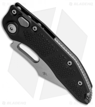Microtech Stitch Automatic Knife Black (3.75" Stonewash) 169-10 - Image 2