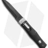 Mikov 241 Predator Lever Lock Automatic Knife ABS Black (3.75" Black Bayo)