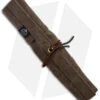 PNW Bushcraft Maple Pocket Knife Roll Waxed Canvas - Brown