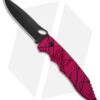 Piranha Predator Tactical Automatic Knife Pink (4.1" Black)