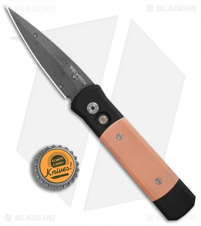 Pro-Tech Godson Limited Edition Automatic Knife Solid Copper (3.15" Black) - Image 4