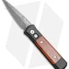 Pro-Tech Custom Godson Automatic Knife Cocobolo (3.15" Damascus) 706-DM