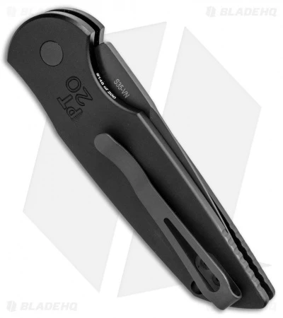 Pro-Tech TR-3 Elite 20th Anniversary Edition Automatic Knife (3.5" Black S35VN) - Image 3
