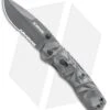 Schrade MAGIC Dual Action Spring Assisted Knife Gray (3.375" Gray Serr) SCHA12S