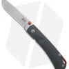 Smith & Sons OX Liner Lock Knife Gray G-10/Red Accents (3" Stonewash D2)