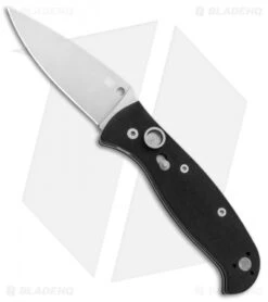 Spyderco Autonomy 2 Automatic Knife Black G-10 (3.5" Satin) C165GP2