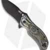 Zero Tolerance 0350 A/O Knife Predator Green (3.25" Black) ZT 0350PG