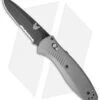 Benchmade Barrage AXIS-Assist Knife Gray G-10 (3.6" Black Serr) 580SBK-2