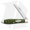 Case Teardrop Knife 3.5" Green Curly Maple (TB71028W SS) 65563