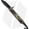 Colonial Knife Company M-724 Camo Auto Rescue Military Knife (3" Black)