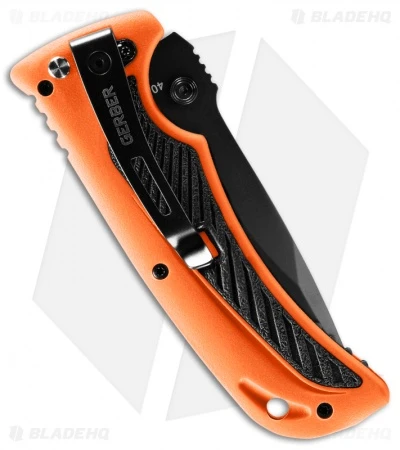 Gerber Bear Grylls Survival AO Spring Assisted Knife (3" Gray Serr) 31-002530 - Image 2