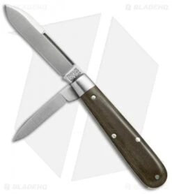 GEC #14 Tidoute Boy's Knife 2.325" OD Green Linen Micarta 142216