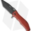 HTM Darrel Ralph Gun Hammer Tanto Spring Assisted Knife Red (3.5" Black)