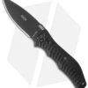 HTM Gun Hammer Torpedo Automatic Knife (3.5" Black)